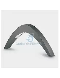 Iguzzini 3.7209.058.0 Große steinfarbene Bogen-Stehleuchte 26w plc ya